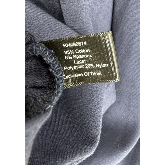 Boston Proper Heavy Embroidered Hoodie Jacket‎ Size L - Picture 6 of 7